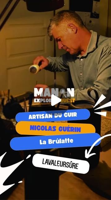 Couverture de la vidéo de Manon sur Nicolas Guérin, artisan du cuir