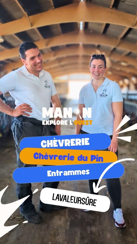 Couverture de la vidéo de Manon sur La Chèvrerie du Pin