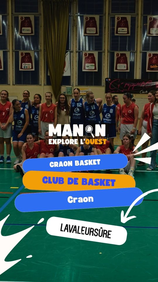 Couverture de la vidéo de Manon sur Craon Basket