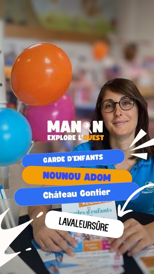 Couverture de la vidéo de Manon sur Nounou ADOM Château-Gontier