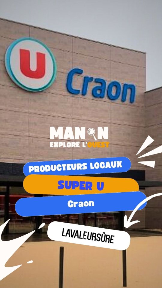 Couverture de la vidéo de Manon sur Salon des producteurs au Super U de Craon